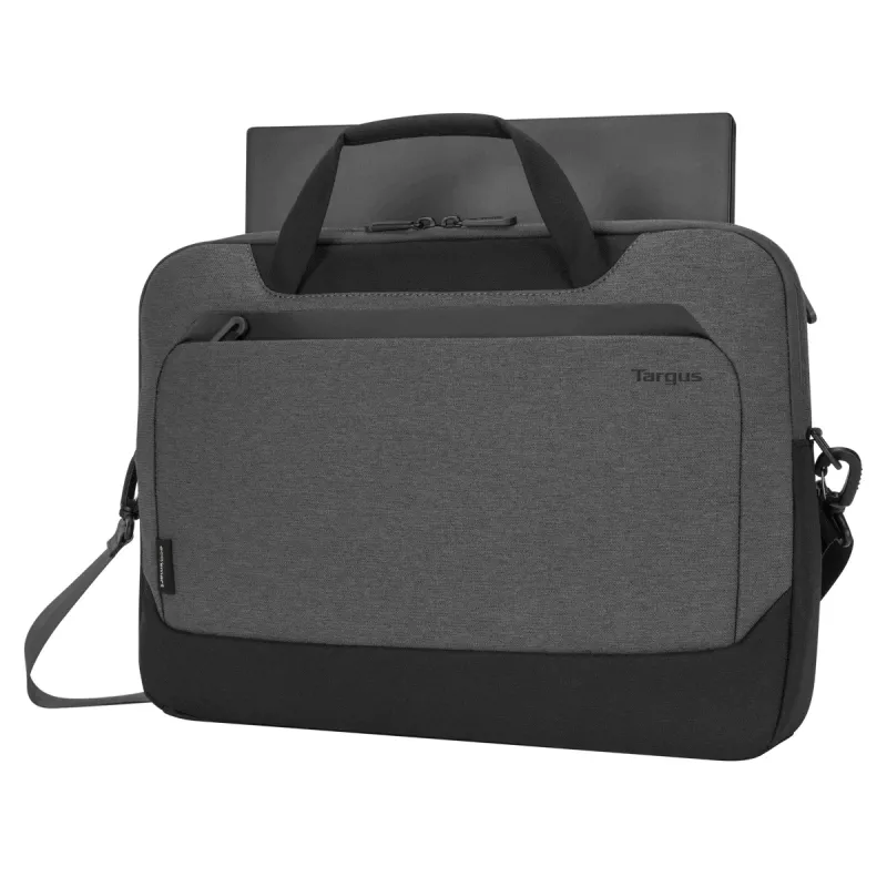 Targus CypressEco 39,6 cm (15,6 Zoll) Aktentasche Schwarz, Grau