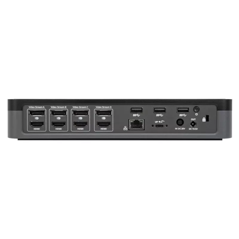 Targus DOCK570EUZ Laptop-Dockingstation/Port-Replikator Kabelgebunden Schwarz