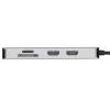 Targus DOCK423EU Laptop-Dockingstation/Port-Replikator Kabelgebunden USB 3.2 Gen 1 (3.1 Gen 1) Typ-C Silber