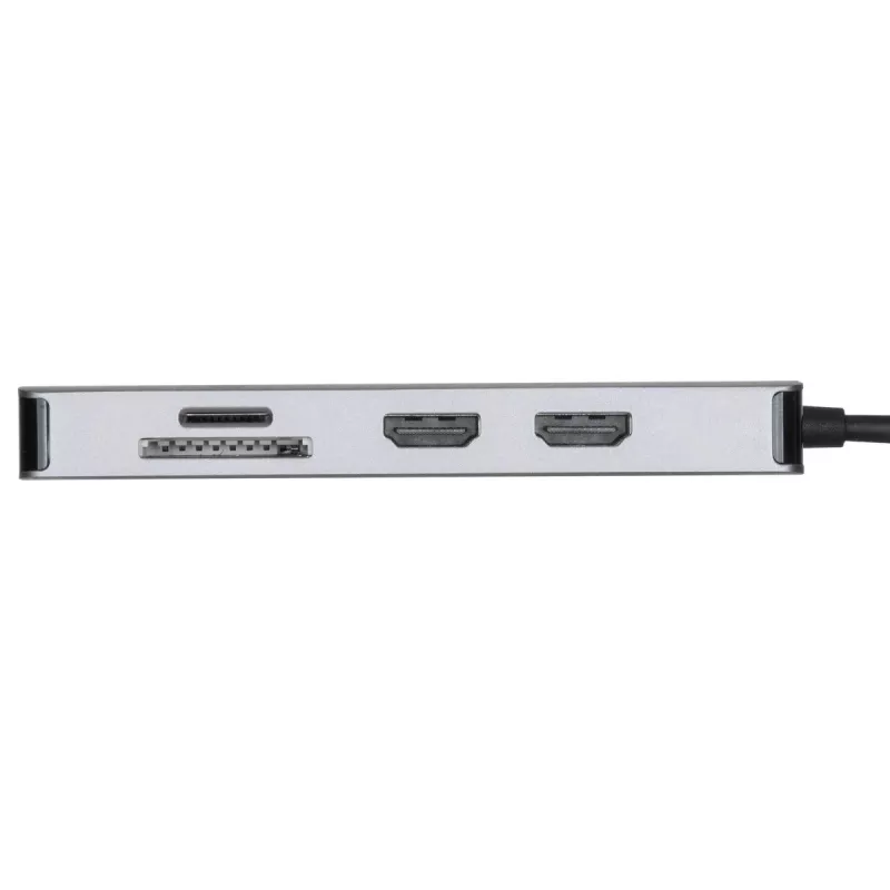 Targus DOCK423EU Laptop-Dockingstation/Port-Replikator Kabelgebunden USB 3.2 Gen 1 (3.1 Gen 1) Typ-C Silber