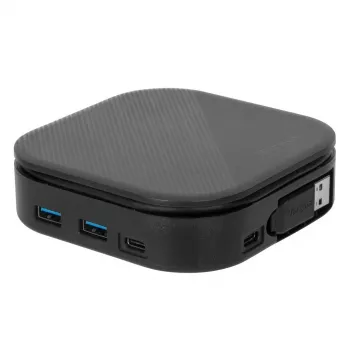 Targus DOCK116GLZ Laptop-Dockingstation/Port-Replikator Kabelgebunden USB 3.2 Gen 2 (3.1 Gen 2) Typ-C Schwarz
