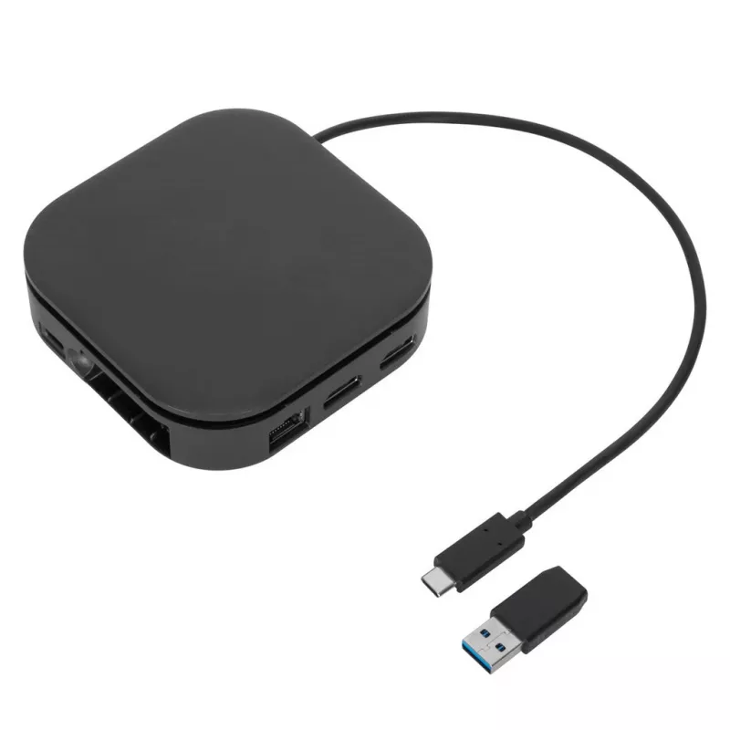 Targus DOCK116GLZ Laptop-Dockingstation/Port-Replikator Kabelgebunden USB 3.2 Gen 2 (3.1 Gen 2) Typ-C Schwarz