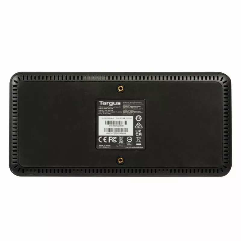 Targus DOCK460EUZ Laptop-Dockingstation/Port-Replikator Kabelgebunden USB4 Schwarz