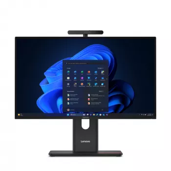 Lenovo ThinkCentre M90a Gen 6 Intel Core Ultra 7 265 60,5 cm (23,8 Zoll) 1920 x 1080 Pixel All-in-One-PC 32 GB DDR5-SDRAM 512 GB SSD Windows 11 Pro Wi-Fi 6E (802.11ax) Schwarz