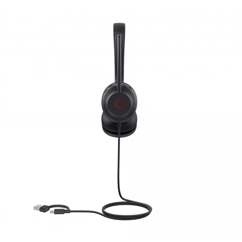 Yealink UH35 Dual UC USB-C/A Headset, Kabelgebunden, 20 - 20000 Hz, Anrufe/Musik, 139,5 g, Headset, Schwarz