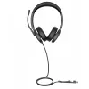 Yealink UH48 Dual Teams USB-C/A Headset, kabelgebunden, Anrufe/Musik, 20–20000 Hz, 169 g, Headset, Schwarz