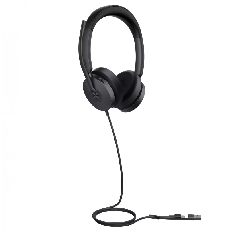 Yealink UH48 Dual Teams USB-C/A Headset, kabelgebunden, Anrufe/Musik, 20–20000 Hz, 169 g, Headset, Schwarz