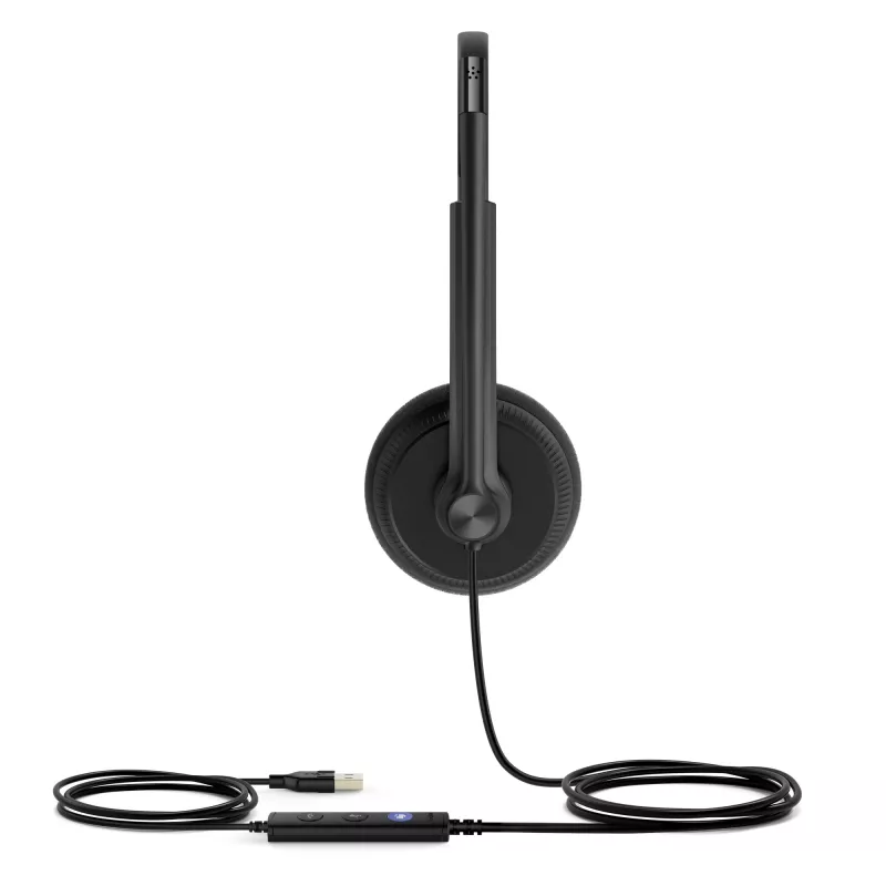 Yealink UH34 Lite Dual Teams Headset, Kabelgebunden, 20 - 20000 Hz, Büro/Callcenter, 110 g, Headset, Schwarz