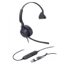 Yealink UH44 Mono Teams USB-C/A Headset, Kabelgebunden, 20 - 20000 Hz, Büro/Callcenter, 127 g, Headset, Schwarz