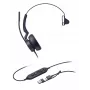Yealink UH46 Mono Teams USB-C/A Headset, Kabelgebunden, 20 - 20000 Hz, Büro/Callcenter, 127 g, Headset, Schwarz