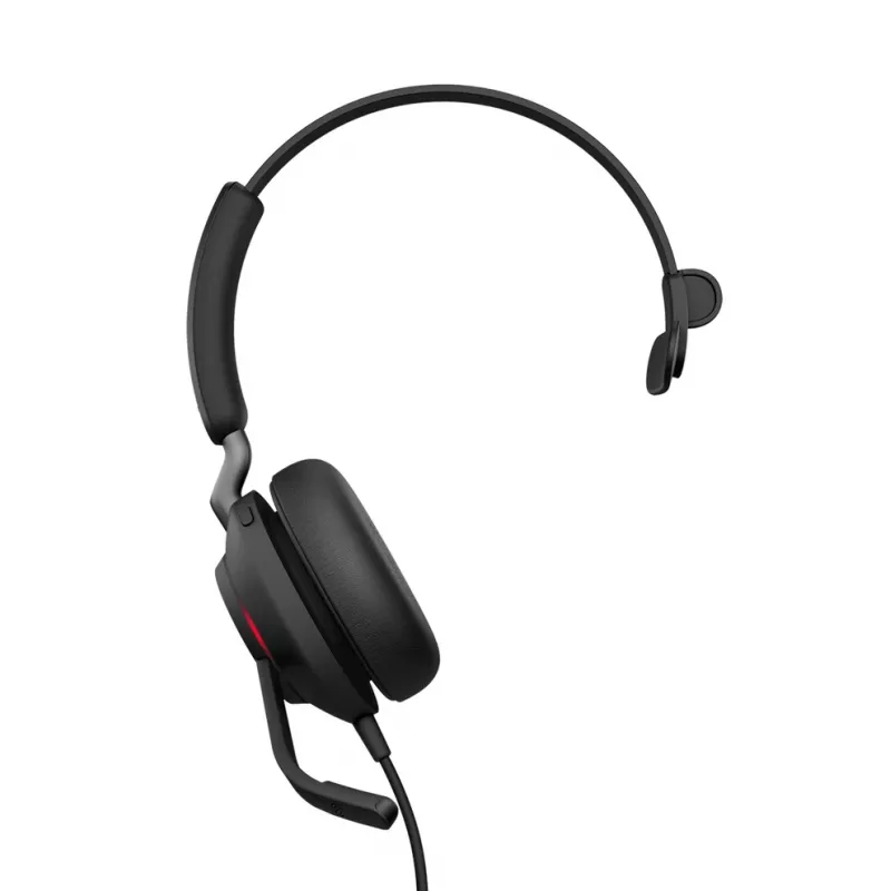 Jabra Evolve2 40 SE Headset Kabelgebunden Kopfband Büro/Callcenter USB Typ-C / USB Typ-A Schwarz