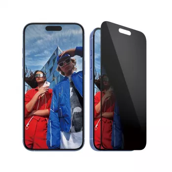 PanzerGlass® Privacy Screen Protector iPhone 16 Plus | 15 Plus | Ultra-Wide Fit mit EasyAligner