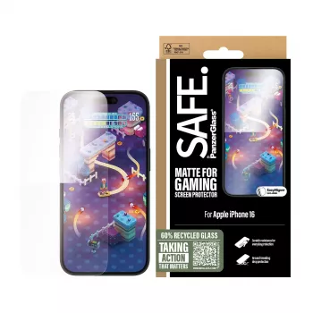 PanzerGlass SAFE. by ® Gaming Displayschutzfolie iPhone 16 | 15 | Ultra-Wide Fit