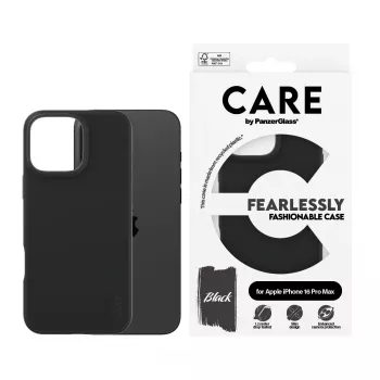 PanzerGlass CARE™ by ® Case Schwarz iPhone 16 Pro Max