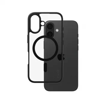 PanzerGlass CARE™ by ® Urban Combat Hülle Transparent mit schwarzem Rahmen & MagSafe iPhone 16
