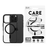 PanzerGlass CARE™ by ® Urban Combat Case Transparent mit schwarzem Rahmen & MagSafe iPhone 16 Pro