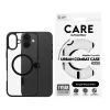 PanzerGlass CARE™ by ® Urban Combat Case Transparent mit schwarzem Rahmen & MagSafe für iPhone 16 Plus