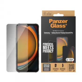 PanzerGlass ® Privacy Screen Protector Samsung Galaxy Xcover7 Pro | Xcover7 | Xcover6 Pro | Ultra-Wide Fit