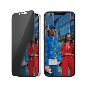 PanzerGlass ® Privacy Screen Protector iPhone 17e | 16e | 14 | 13 | 13 Pro | Ultra-Wide Fit mit EasyAligner