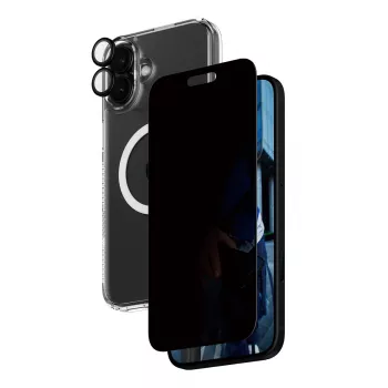 PanzerGlass ® 3-in-1 Privacy Protection Bundle iPhone 16 Plus