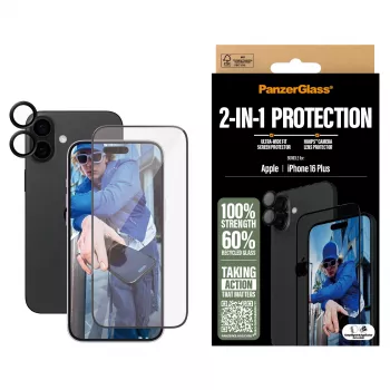 PanzerGlass 2-in-1 Bundle iPhone '24 6.7 Zoll B2863+1283