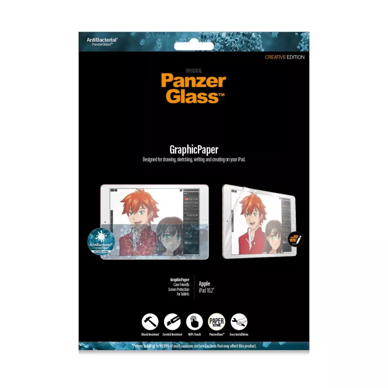 PanzerGlass ® GraphicPaper® Displayschutzfolie iPad 10.2″ (2019-2021)