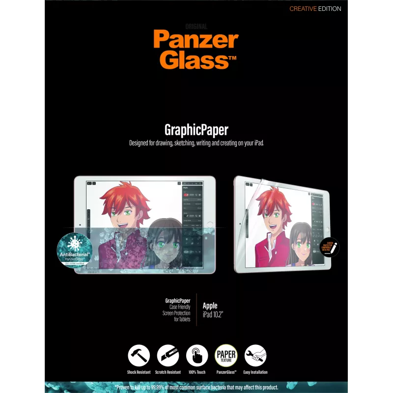 PanzerGlass ® GraphicPaper® Displayschutzfolie iPad 10.2″ (2019-2021)