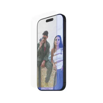 PanzerGlass SAFE. by ® Anti-Blue Light Displayschutzfolie iPhone 16 Plus | 15 Plus | Ultra-Wide Fit