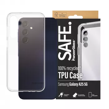 PanzerGlass SAFE. by ® TPU-Hülle Samsung Galaxy A25 5G | Transparent