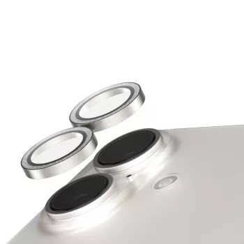 Kamera-Objektivschutz PanzerGlass SAFE. by Glitter Silver iPhone '24 6.1 Zoll | 6.7 Zoll