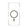 PanzerGlass CARE™ by ® Urban Combat Case Transparent mit grünem MagSafe für iPhone 16 Pro Max