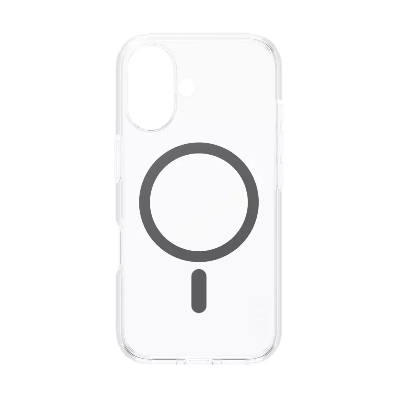 PanzerGlass CARE™ by ® Urban Combat Hülle transparent mit schwarzem MagSafe für iPhone 16