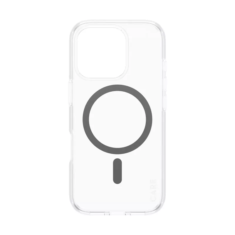 PanzerGlass CARE™ by ® Urban Combat Case Transparent w. Black MagSafe iPhone 16 Pro