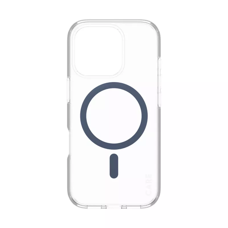 PanzerGlass CARE by Flagship Hülle Transparent Urban Combat Blue MagSafe iPhone 16 Pro