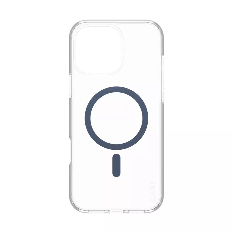 Cover PanzerGlass CARE by Flagship Hülle Transparent Urban Combat Blue MagSafe iPhone 16 Pro Max