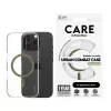 PanzerGlass CARE™ by ® Urban Combat Hülle transparent mit grünem MagSafe iPhone 16 Pro