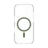 PanzerGlass CARE™ by ® Urban Combat Hülle transparent mit grünem MagSafe iPhone 16 Pro