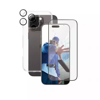 PanzerGlass ® | CARE by ® Flagship 3-in-1-Bundle iPhone 16 Pro Max