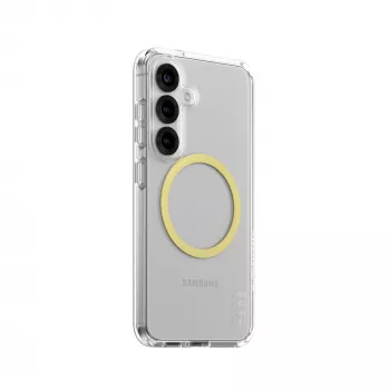 PanzerGlass CARE™ by ® Urban Combat Hülle transparent mit Chardonnay Qi-kompatibel Samsung Galaxy S25