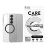 PanzerGlass CARE™ by ® Urban Combat Hülle transparent mit schwarz Qi-kompatibel Samsung Galaxy S25+