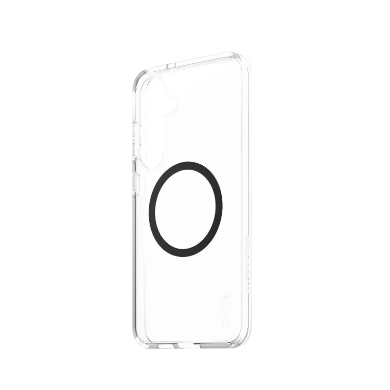 PanzerGlass CARE™ by ® Urban Combat Hülle transparent mit schwarz Qi-kompatibel Samsung Galaxy S25+