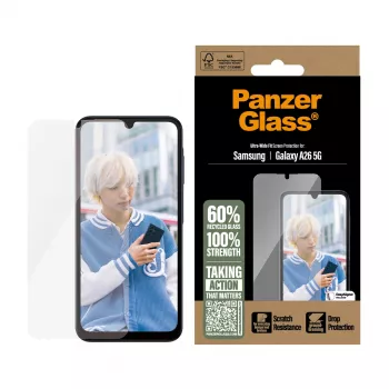 PanzerGlass® Displayschutzfolie Samsung Galaxy A26 5G | Ultra-Wide Fit