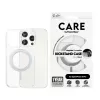 PanzerGlass CARE™ by ® Case Transparent mit silbernem Kickstand & MagSafe iPhone 15 Pro