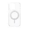 PanzerGlass CARE™ by ® Case Transparent mit silbernem Kickstand & MagSafe iPhone 15 Pro