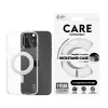 PanzerGlass CARE™ by ® Case Transparent mit silbernem Kickstand & MagSafe iPhone 15 Pro Max