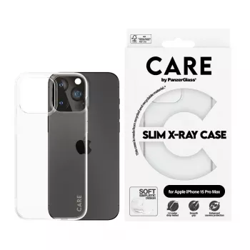 PanzerGlass CARE™ by ® X-Ray Hülle iPhone 15 Pro Max, Cover, Apple, Apple - iPhone 15 Pro Max, Transparent