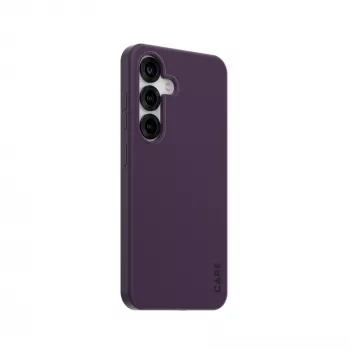 PanzerGlass CARE™ by ® Case Plum Purple w. Qi Compatible Samsung Galaxy S25