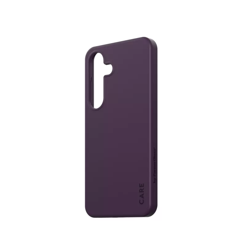 PanzerGlass CARE™ by ® Case Plum Purple w. Qi Compatible Samsung Galaxy S25
