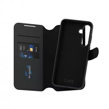 PanzerGlass CARE™ by ® Tango 2-in-1 Wallet Case mit Qi-Kompatibilität Samsung Galaxy S25+