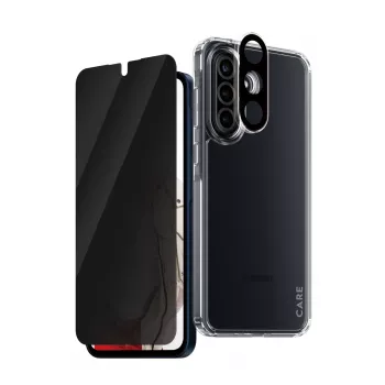 PanzerGlass ® | CARE by ® Flagship 3-in-1 Privatsphäre-Bundle Samsung Galaxy A36 5G
